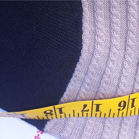 Pronto Uomo L Wool Blend Lngslvs Knitted Geometric Crewneck Men's Top Sweater - Picture 6 of 10